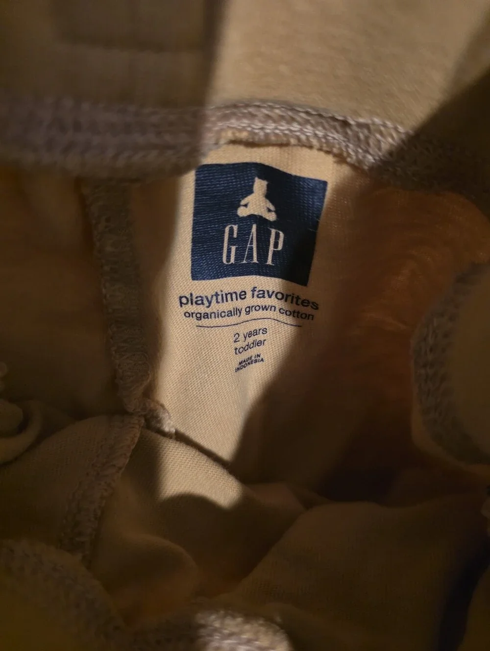 Gap Size 2 T Mustard Yellow Baby/Toddler Drawstring Joggers Gold